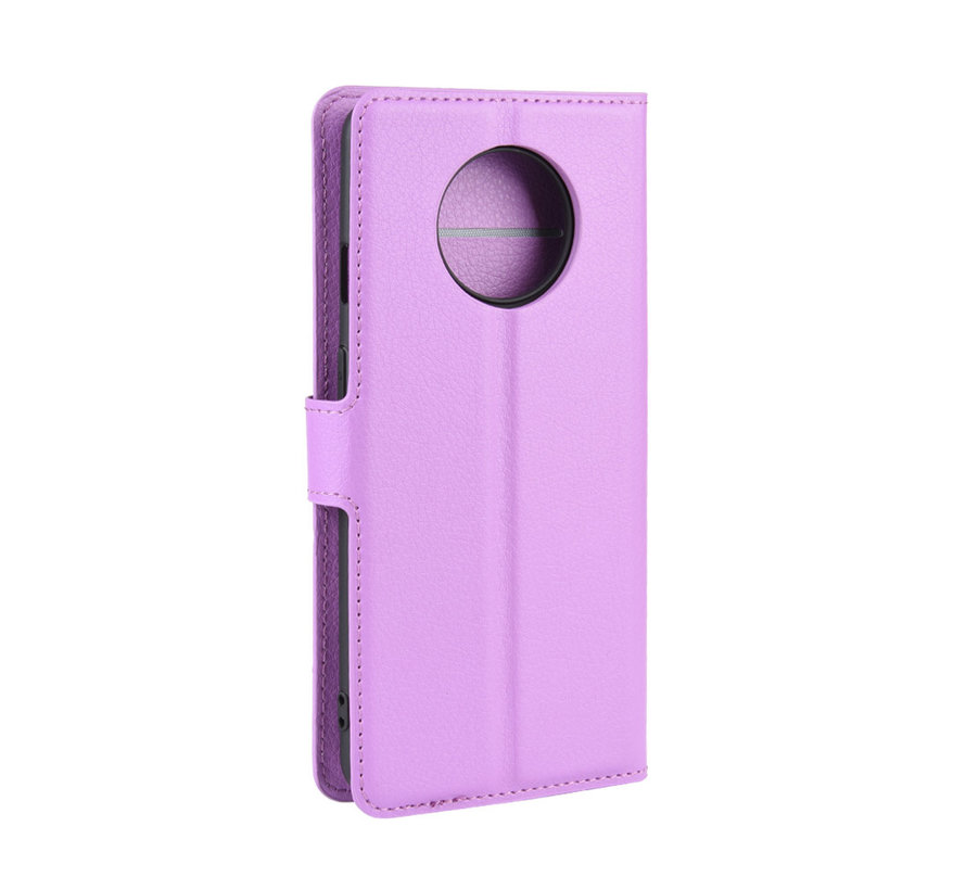 OnePlus 7T Wallet Flip Case Lila