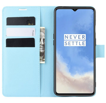 ProGuard OnePlus 7T Wallet Flip Case Blau