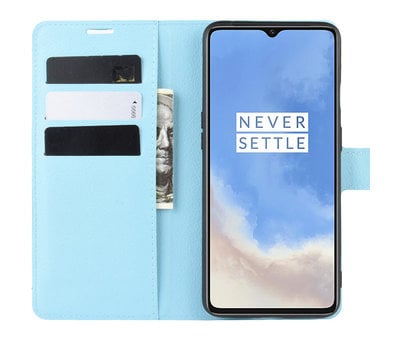 ProGuard OnePlus 7T Wallet Flip Case Blau