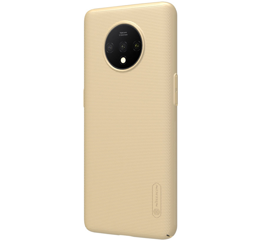 OnePlus 7T Hülle Super Frosted Shield Gold