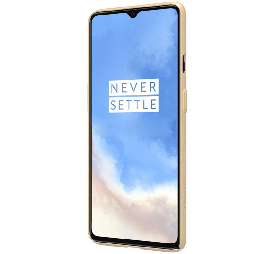 OnePlus 7T Hülle Super Frosted Shield Gold