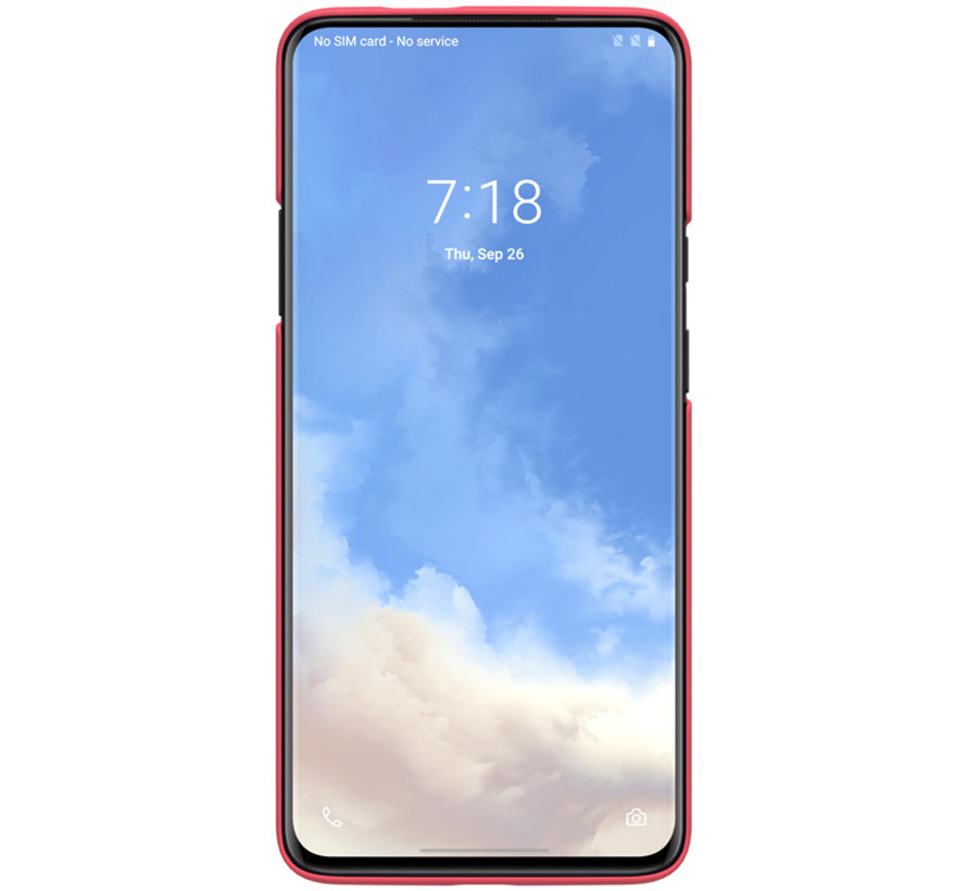 OnePlus 7T Pro Case Super Frosted Shield Red