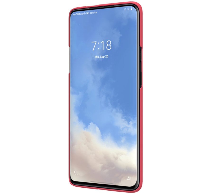 OnePlus 7T Pro Case Super Frosted Shield Red