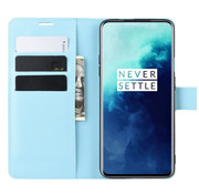 ProGuard OnePlus 7T Pro Wallet Flip Case Blau