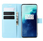 OnePlus 7T Pro Wallet Flip Case Blue