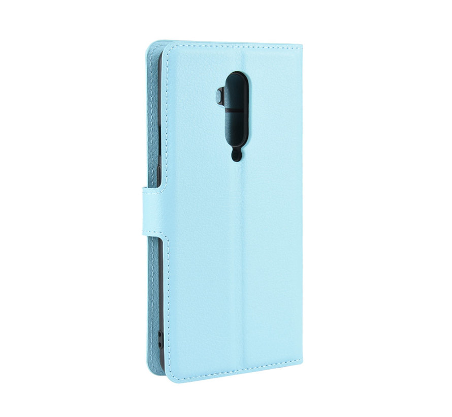 OnePlus 7T Pro Wallet Flip Case Blauw