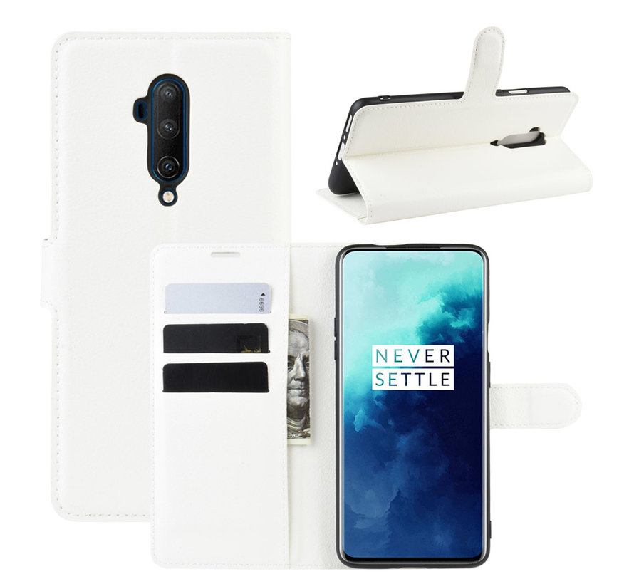 OnePlus 7T Pro Wallet Flip Case White