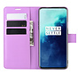 OnePlus 7T Pro Wallet Flip Case Paars