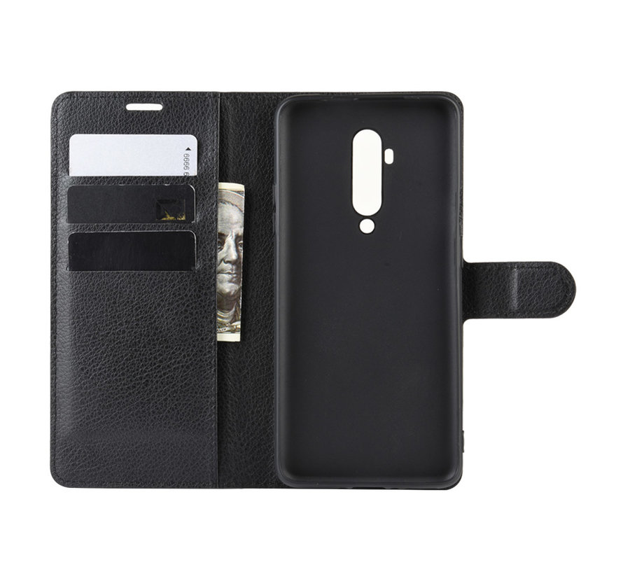 OnePlus 7T Pro Wallet Flip Case Black