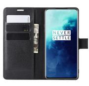 ProGuard OnePlus 7T Pro Wallet Flip Case Black