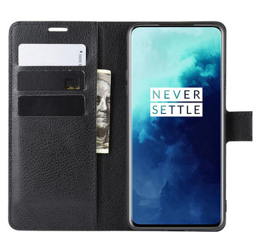 ProGuard OnePlus 7T Pro Wallet Flip Case Black