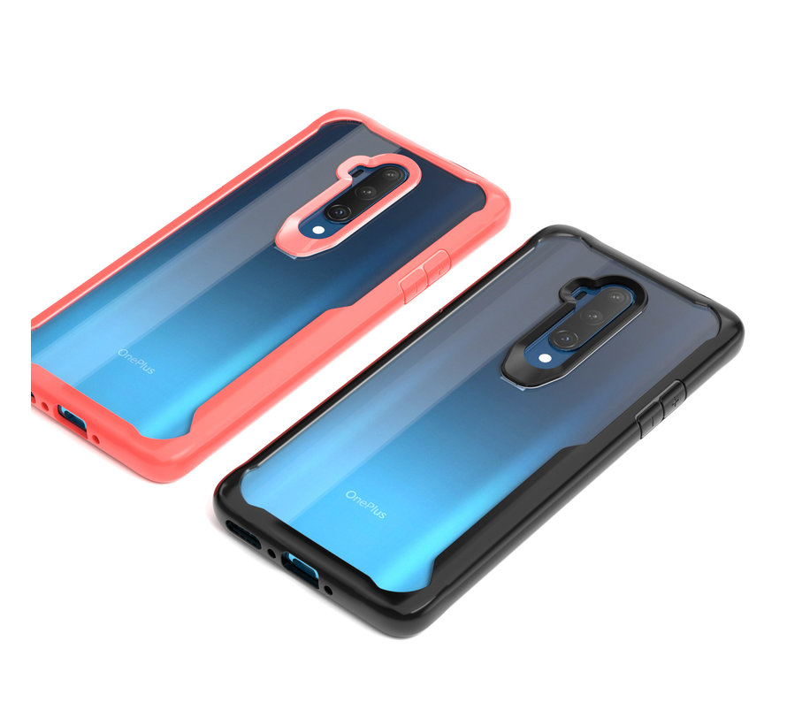 OnePlus 7T Pro Hybrid Bumper Case Red