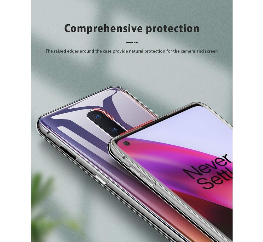 OnePlus 8 Hoesje TPU Transparant