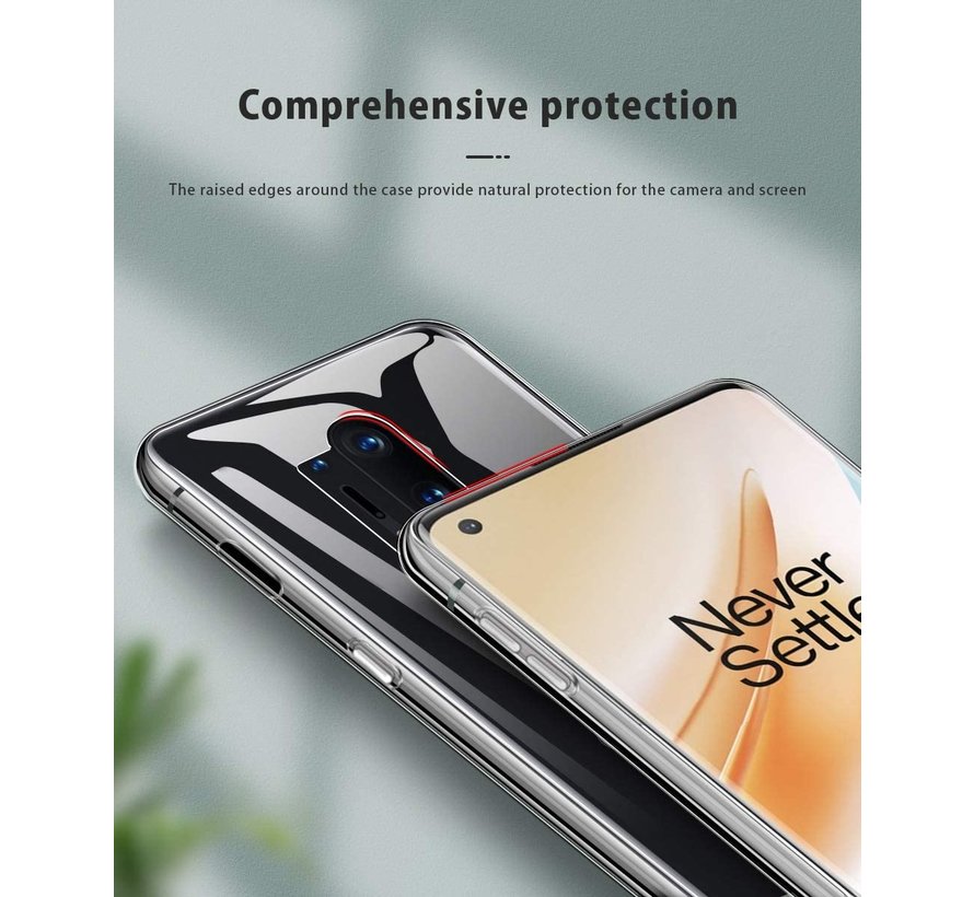 OnePlus 8 Pro TPU-Gehäuse transparent