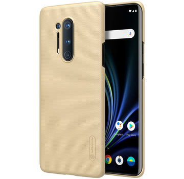 Nillkin OnePlus 8 Pro Case Super Frosted Shield Gold