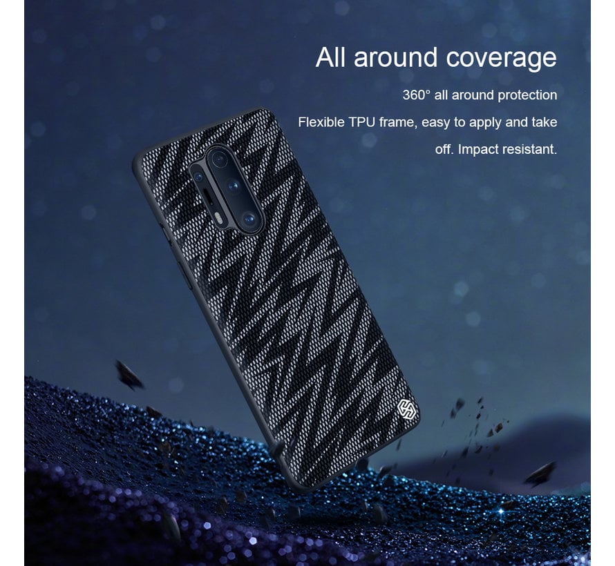 OnePlus 8 Pro Hoesje Twinkle Lightning Black