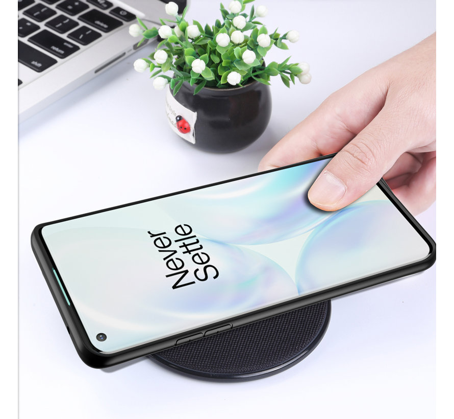 OnePlus 8 Hybrid Bumper Black Case