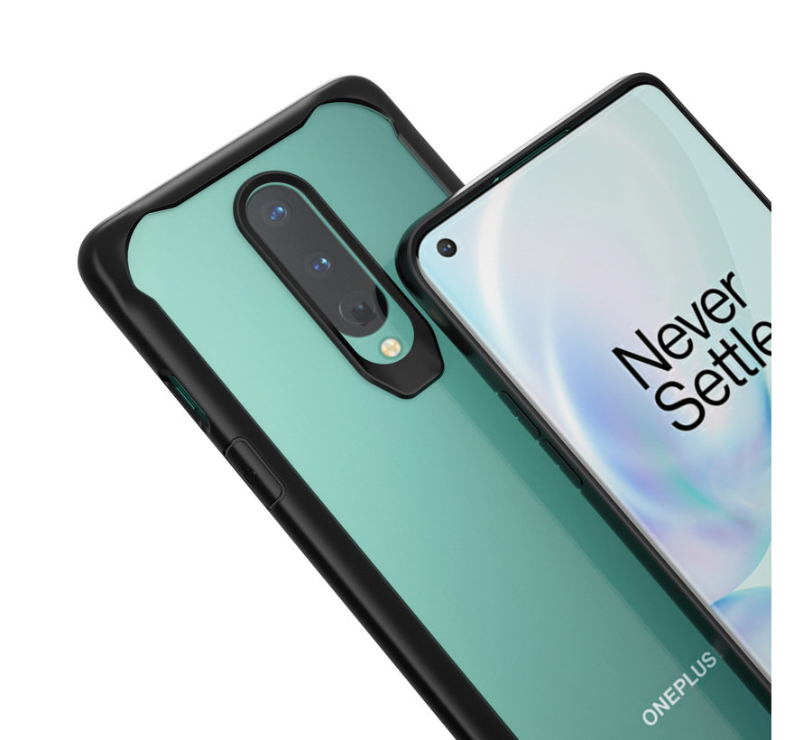 OnePlus 8 Hybrid Bumper Black Case