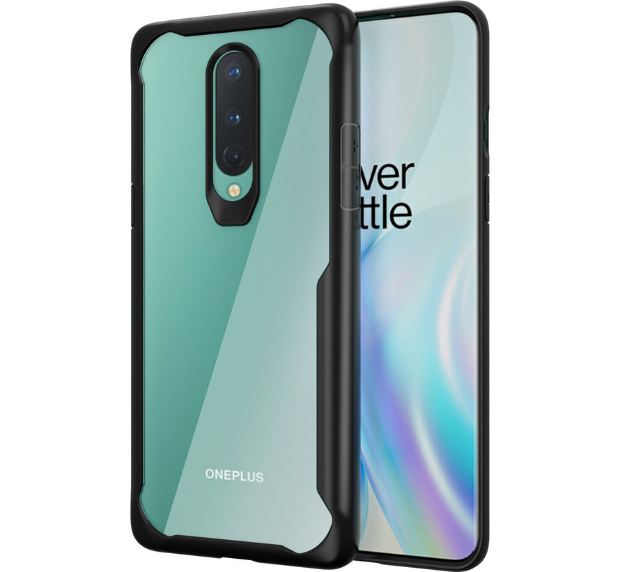 OnePlus 8 Hybrid Bumper Black Case