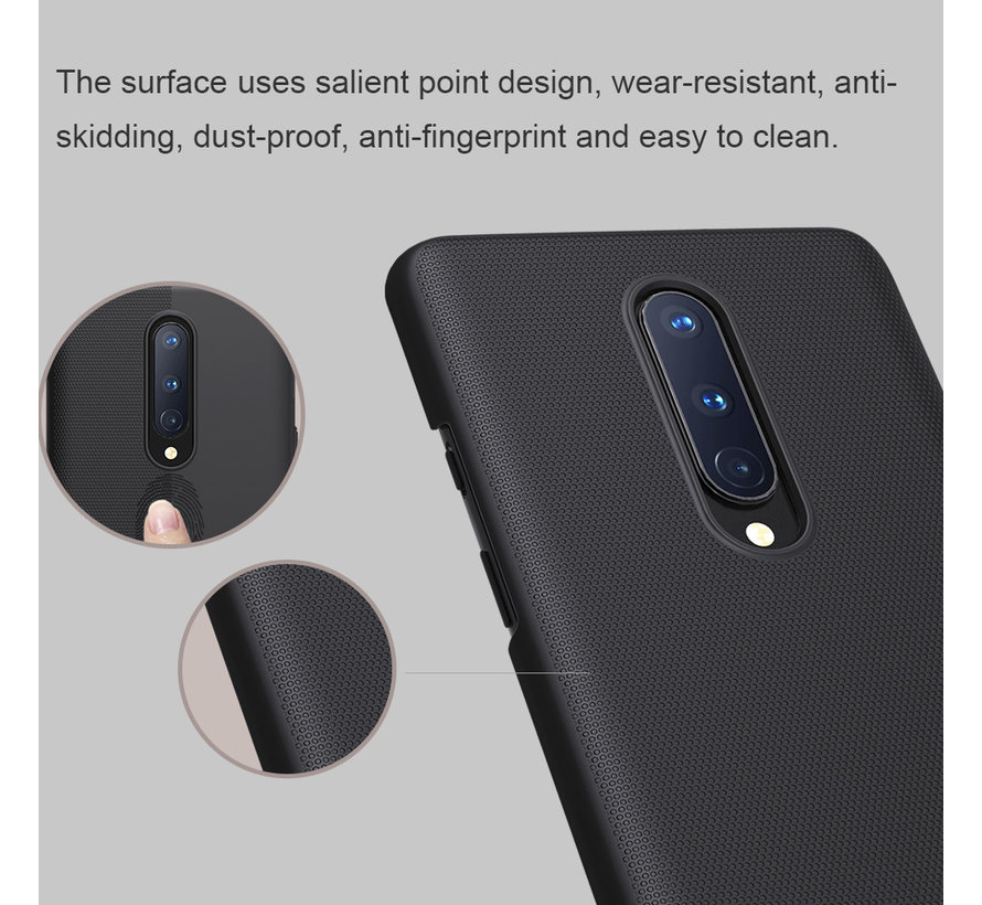 OnePlus 8 Case Super Frosted Shield Black