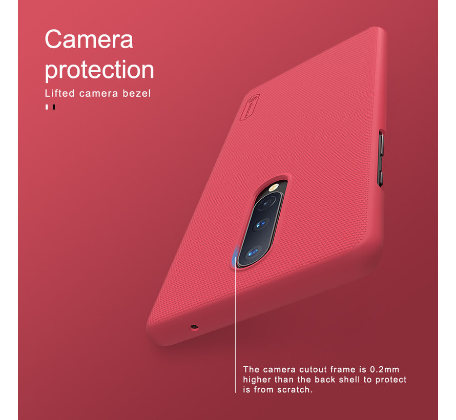 OnePlus 8 Case Super Frosted Shield Red