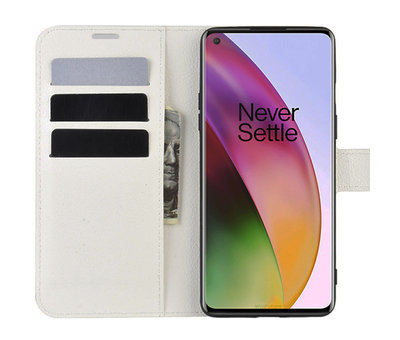 ProGuard OnePlus 8 Wallet Flip Case White
