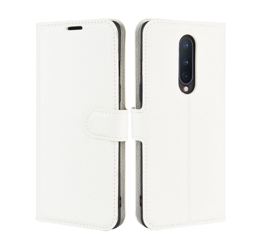 OnePlus 8 Wallet Flip Case Weiß