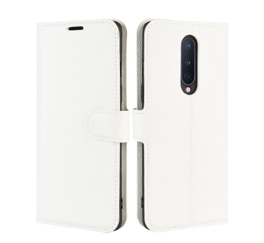 OnePlus 8 Wallet Flip Case White