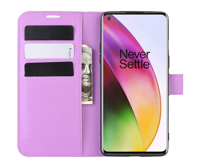 ProGuard OnePlus 8 Wallet Flip Case Purple