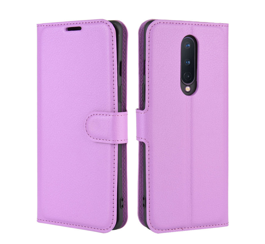OnePlus 8 Wallet Flip Case Purple