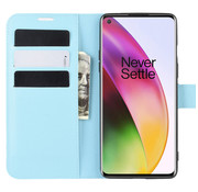 ProGuard OnePlus 8 Wallet Flip Case Blue