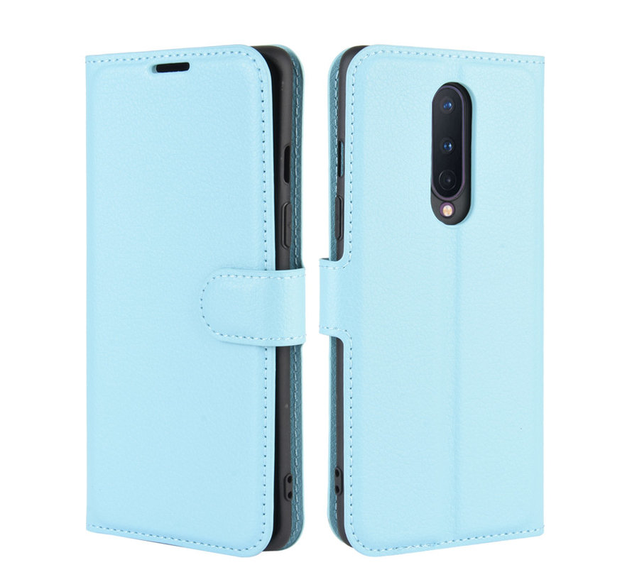 OnePlus 8 Wallet Flip Case Blau