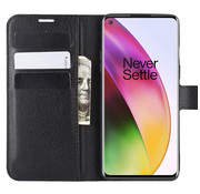 ProGuard OnePlus 8 Wallet Flip Case Zwart