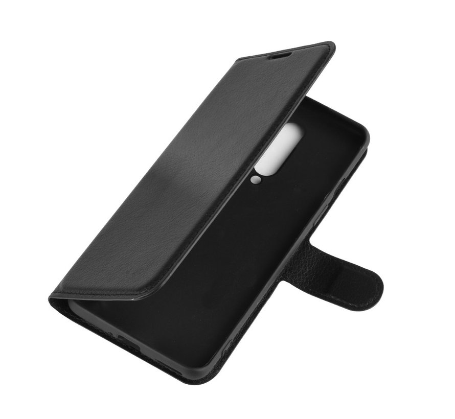 OnePlus 8 Wallet Flip Case Schwarz