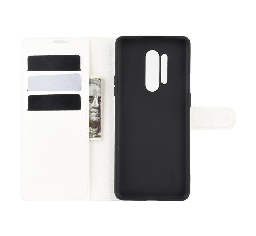 OnePlus 8 Pro Wallet Flip Case White