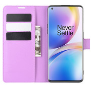 ProGuard OnePlus 8 Pro Wallet Flip Case Purple