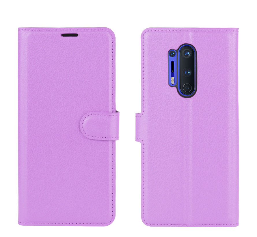 OnePlus 8 Pro Wallet Flip Case Purple