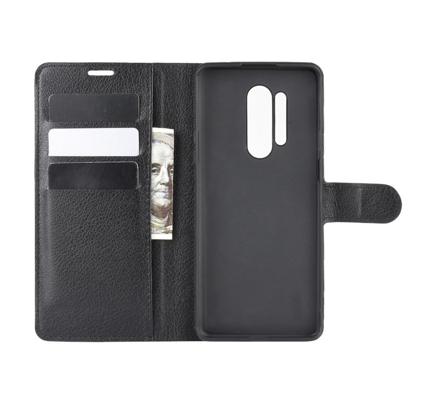 OnePlus 8 Pro Wallet Flip Case Black