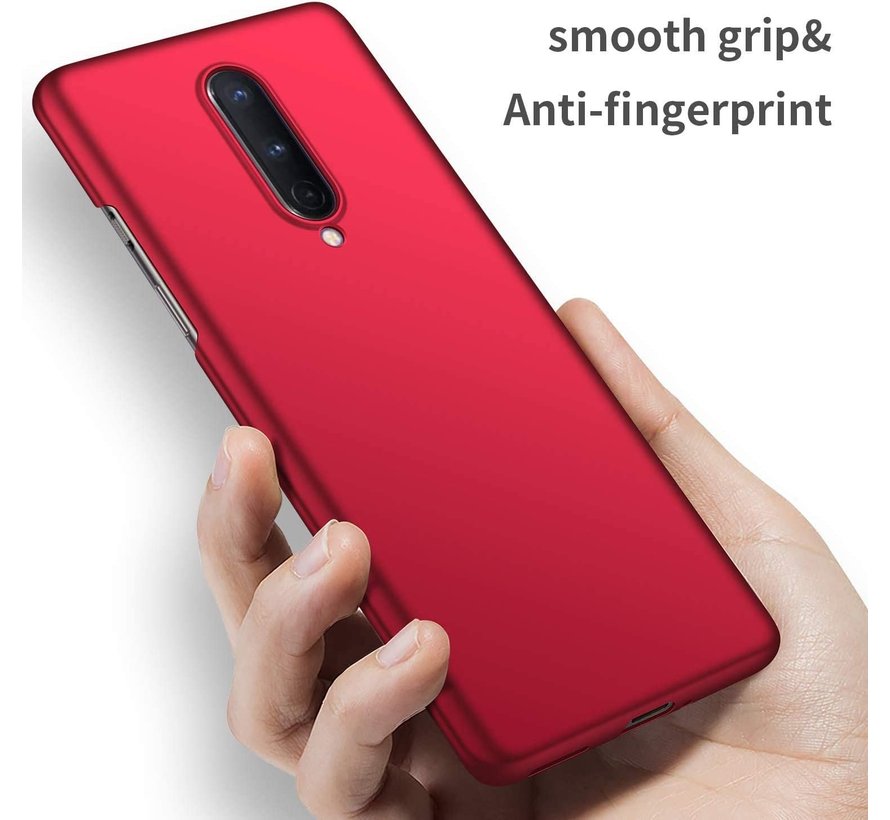 OnePlus 8 Case Ultra Slim Grip Red