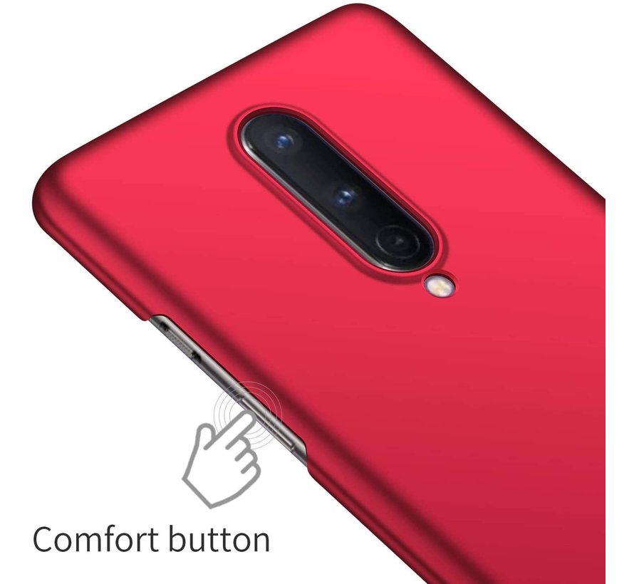 OnePlus 8 Case Ultra Slim Grip Rot