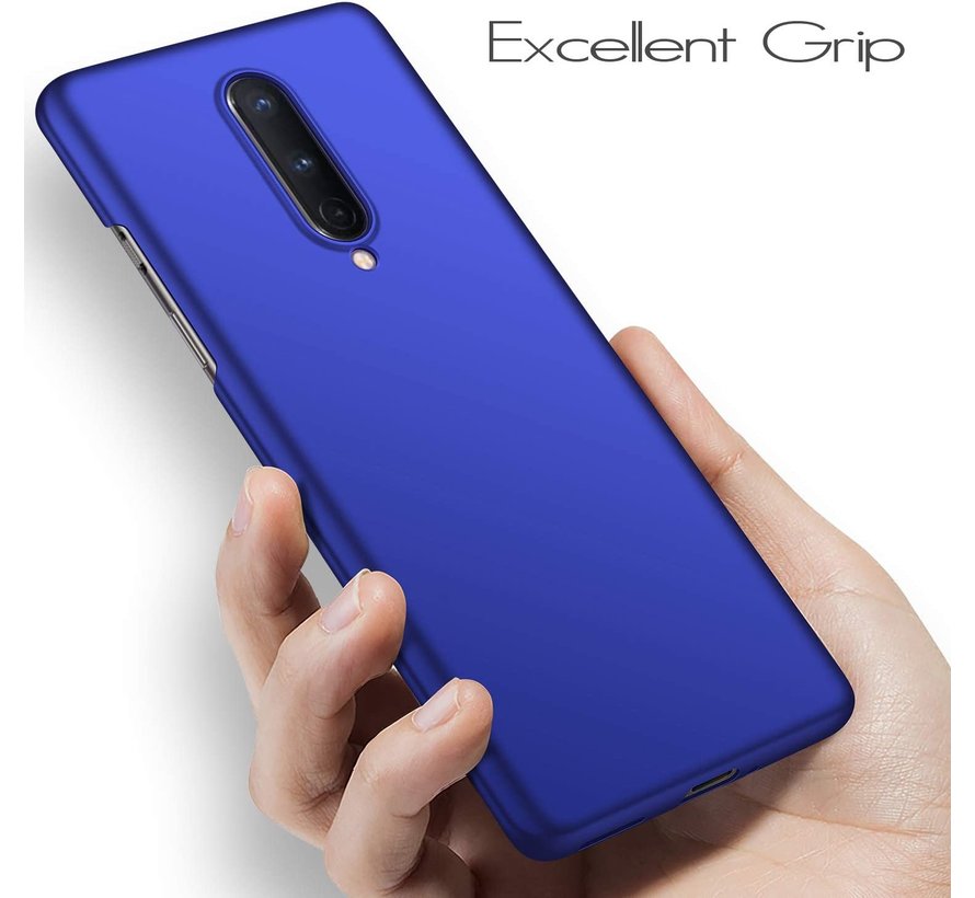 OnePlus 8 Hoesje Ultra Slim Grip Blauw