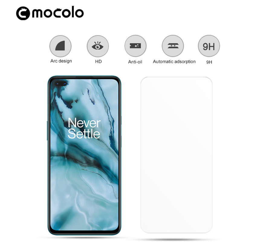 Mocolo OnePlus Nord Screen Protector 2.5D Tempered Glass