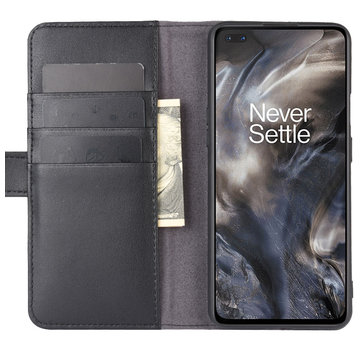 ProGuard OnePlus Nord Wallet Case Echtleder Schwarz