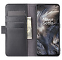 OnePlus Nord Wallet Case Genuine Leather Black