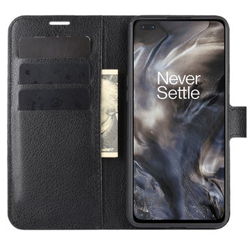 ProGuard OnePlus Nord Wallet Flip Case Zwart