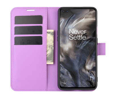 ProGuard OnePlus Nord Wallet Flip Case Paars