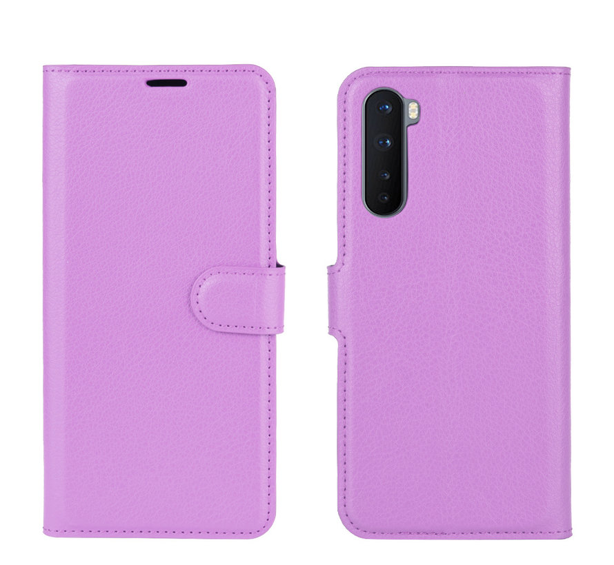 OnePlus Nord Wallet Flip Case Purple