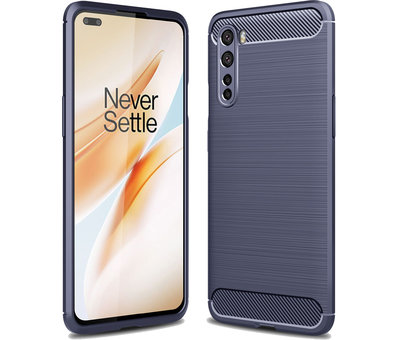 ProGuard OnePlus Nord Case Gebürstetes Carbonblau