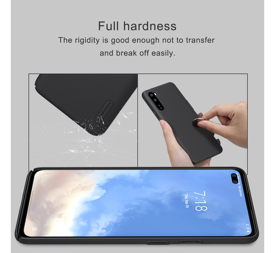 OnePlus Nord Case Super Frosted Shield Black