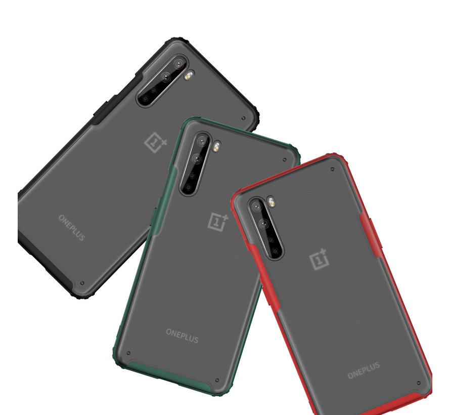 OnePlus Nord Merge Bumper Hoesje Groen